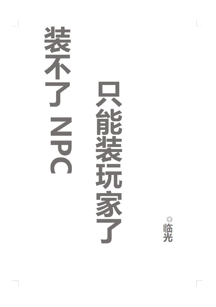 装不了npc只能装玩家了什么意思